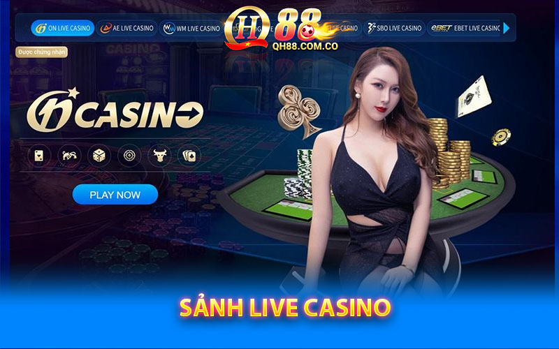 Live casino cùng gái xinh
